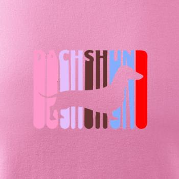 Jezevčík Rozteklý nápis