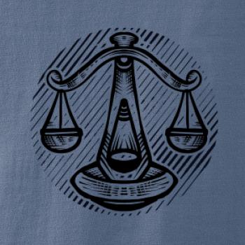 Váhy čárkovaný kruh