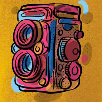 Foťák barevný - dvě čočky