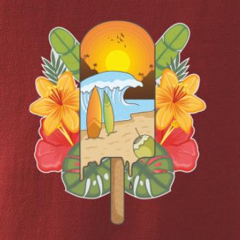 Léto, nanuk, moře, pláž