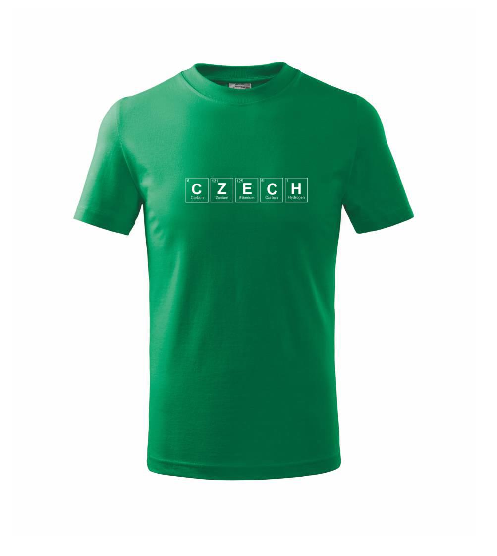 CZECH - periodická tabulka - Triko dětské basic