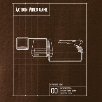 Nákres videohra se zbraní