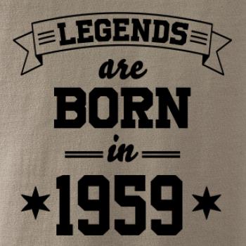 Legends are born in 1959