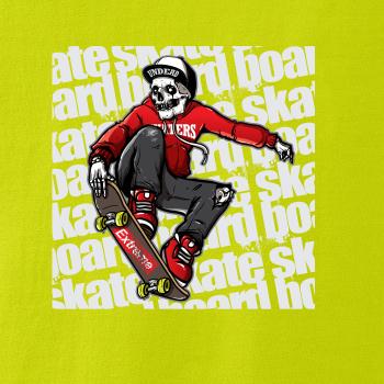 Skate red boy