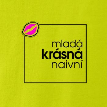 Mladá, krásná, naivní ve čtverci