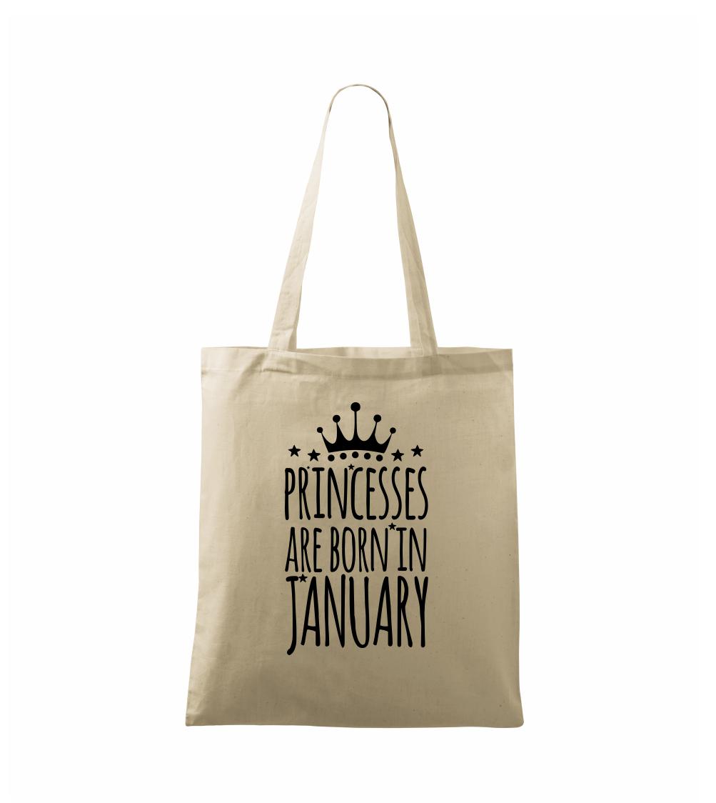 Princesses are born in January