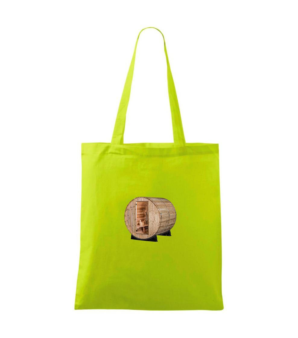 Venkovní sauna z boku