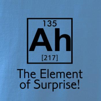 Ah element of surprise