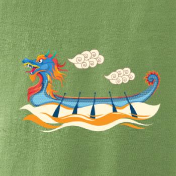 Dračí loď plameny