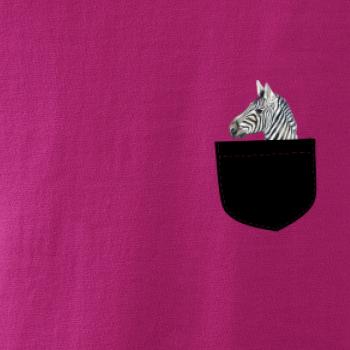 Zebra v kapse