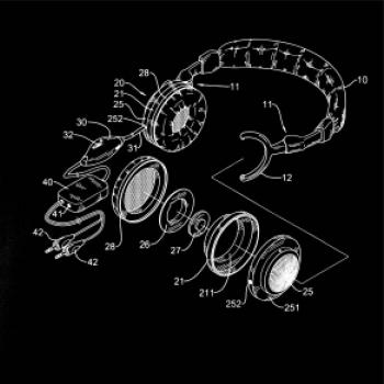 Nákres sluchátko s mikrofonem