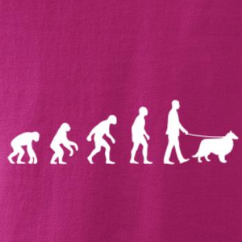 Evoluce pes Sheltie (muž-žena)