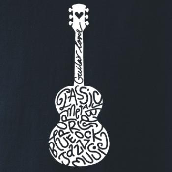 Kytara - názvy hudebních stylů