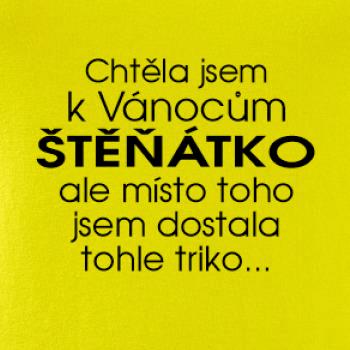 Chtěla jsem k Vánocům stěňátko