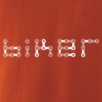 Biker nápis řetěz