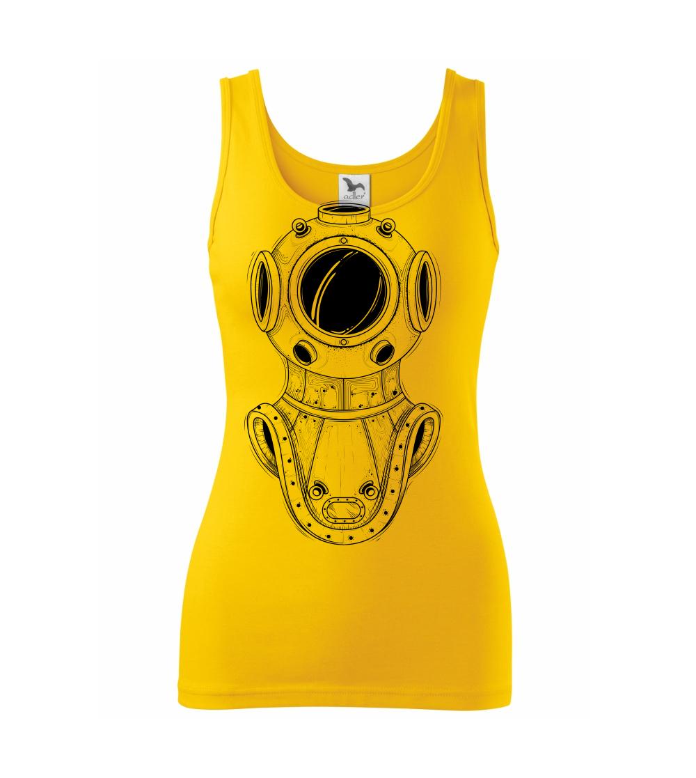 Potápěč - helma stará