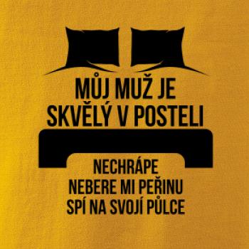 Můj muž je skvělý v posteli