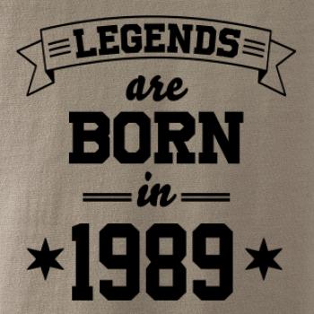 Legends are born in 1989