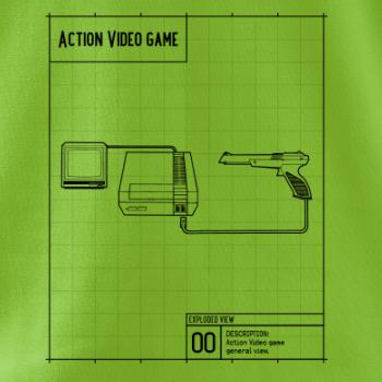 Nákres videohra se zbraní