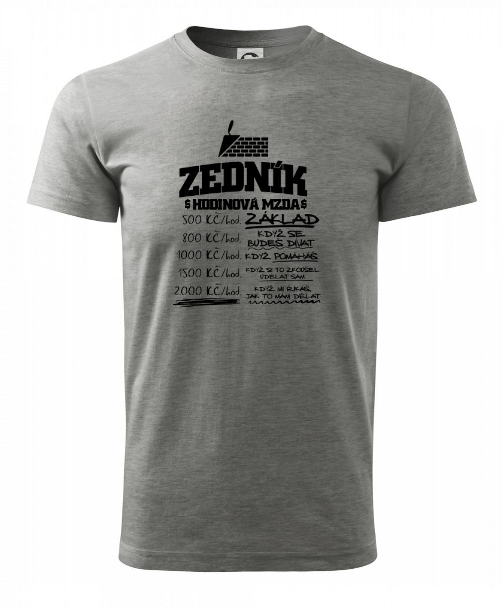Hodinová mzda zedník Hodinová mzda zedník
