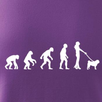 Evoluce pes Mops (muž-žena)