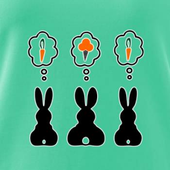 Králici přemýšlí, co by sežrali