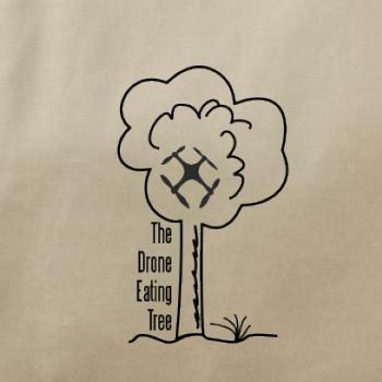 Dron Eating tree