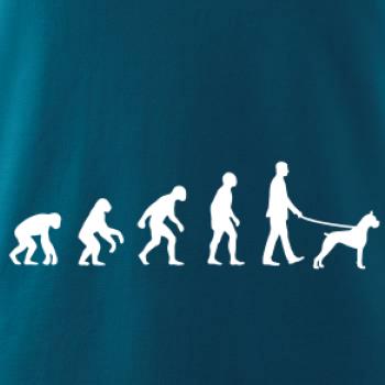 Evoluce pes boxer (muž-žena)