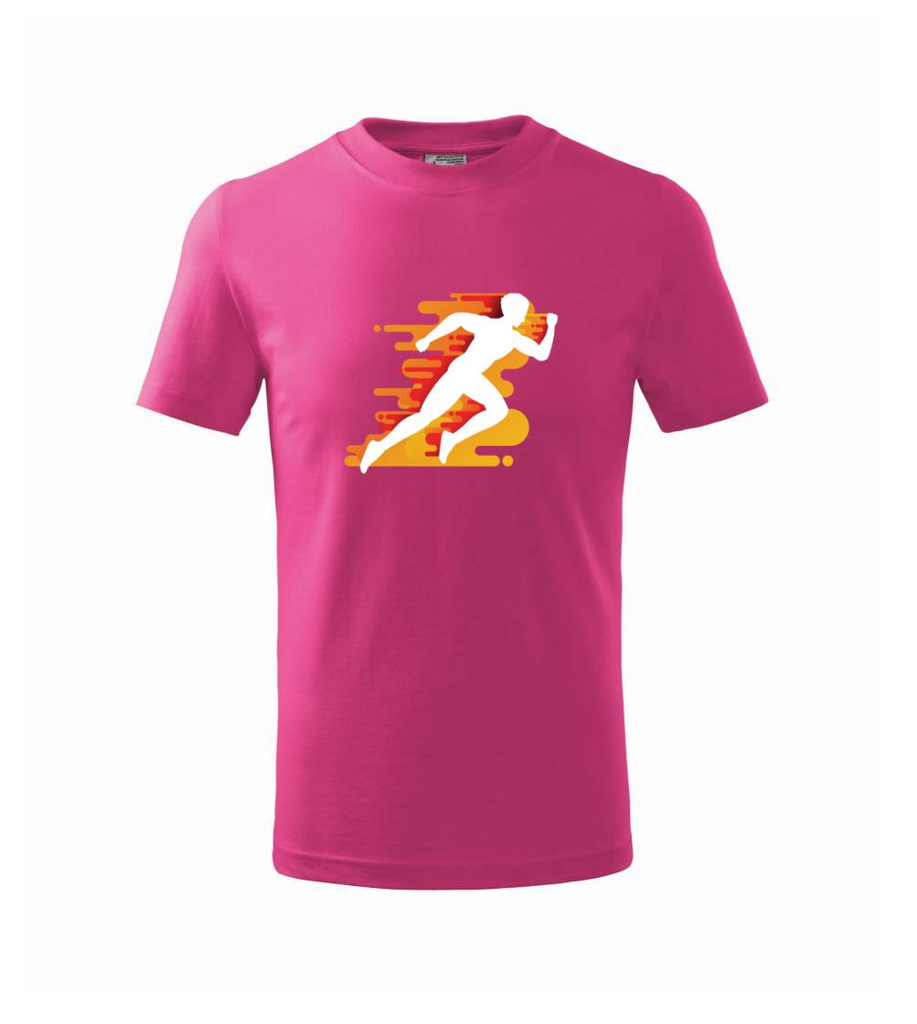 Běhání -  oranžový muž