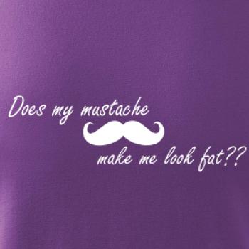 Mustache-does my mustache make me look fat?