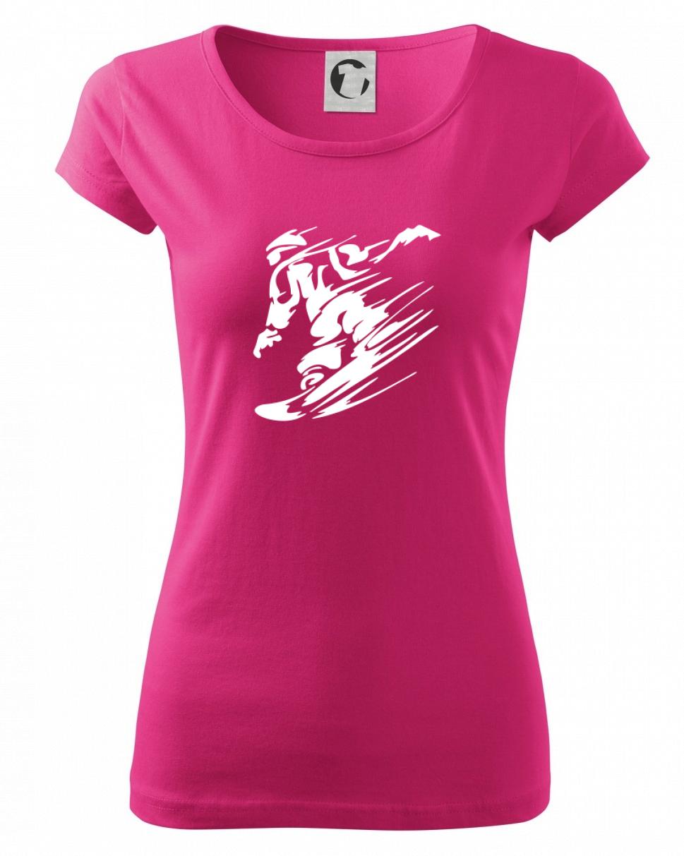 Rychlý snowboardista