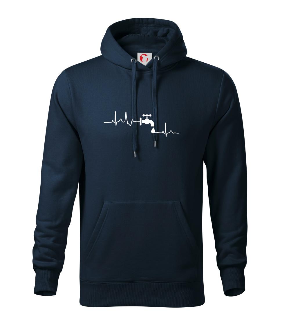 Instalatér ekg - Mikina s kapucí hooded sweater