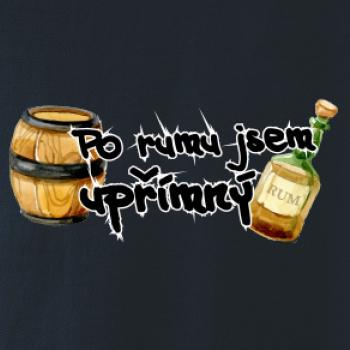 Po rumu jsem upřímný