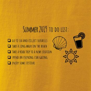 Summer 2019 to do list