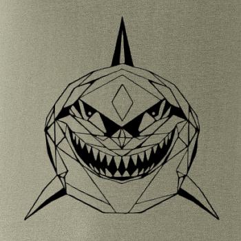 Geometrie - žralok tvář