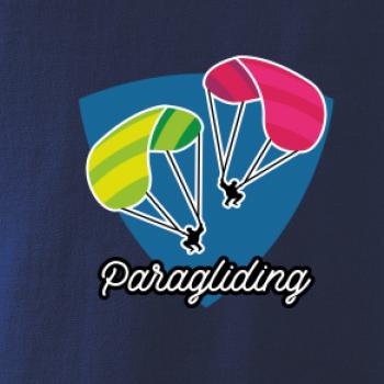 Paragliding dva padáky