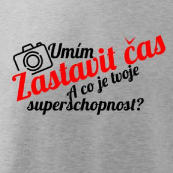 Zastavím čas - tvoje superschopnost? šikmý nápis
