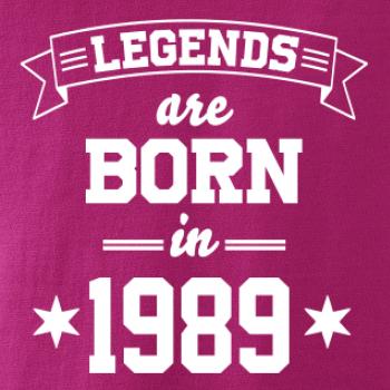 Legends are born in 1989