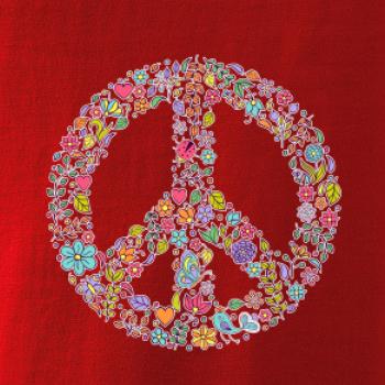 Peace symbol lístečky Peace symbol lístečky