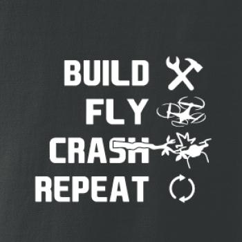Dron Build fly crash repeat