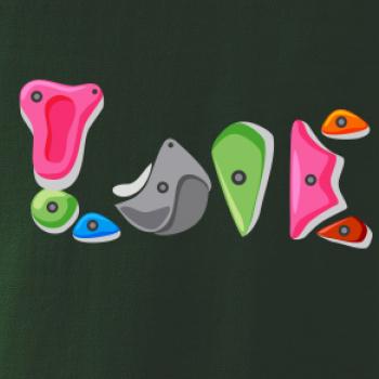 Lezení na stěně - love