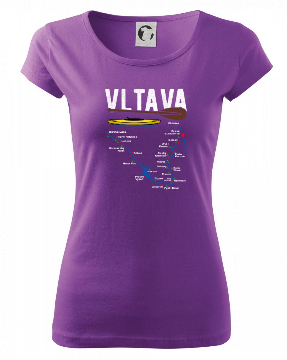 Mapa řeky Vltavy Mapa řeky Vltavy