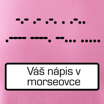 Morseovka - váš nápis