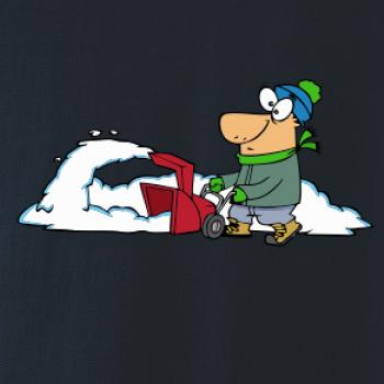 Frézování sněhu kreslené