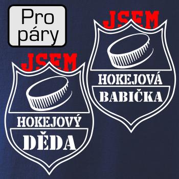 Hokejový děda / hokejová babička - puk Hokejový děda / hokejová babička - puk
