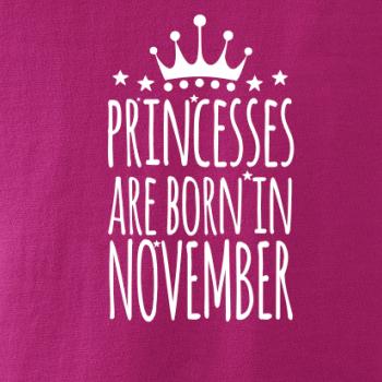 Princesses are born in November