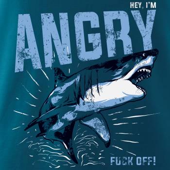 Shark angry