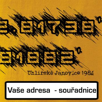 Souřadnice - narození - adresa