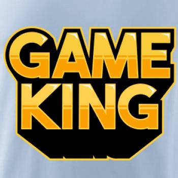 Game king - nápis velký
