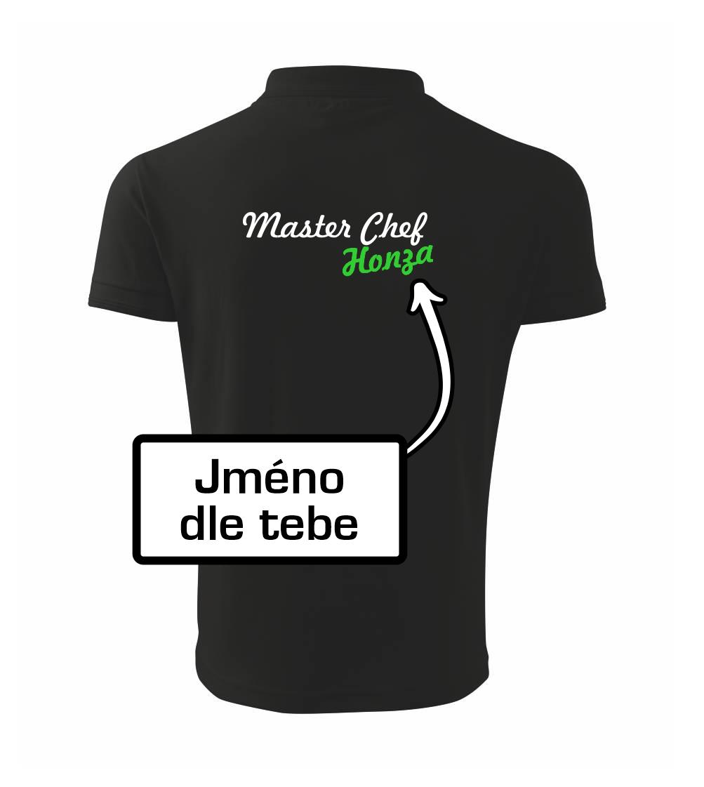 Master Chef - vlastní jméno - Polokošile pánská Pique Polo 203